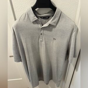 Dove Grey Travis Mathew Heater Polo